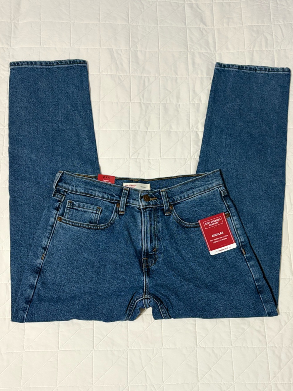 Levi’s Men’s Regular Fit Premium Flex Denim Jeans 29x30